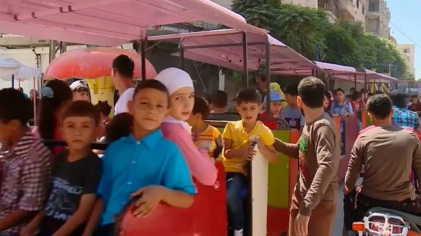 El Eid marca un paréntesis en la guerra siria El Eid marca un paréntesis en la guerra siria