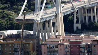 Ponte di Genova: il moncone est è pericolante