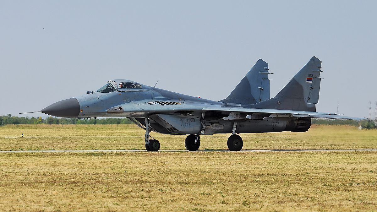 Παραλαβή δύο MiG-29 από τη Σερβία