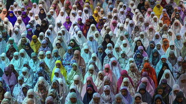 نماز عید قربان در اندونزی نماز عید قربان در اندونزی
