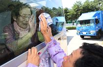 Watch: Koreans bid family members farewell after brief reunion 