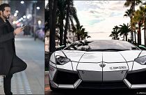 Dubaili fenomen Fransa'da çalınan Lamborghini'sini sosyal medya sayesinde Polonya'da buldu