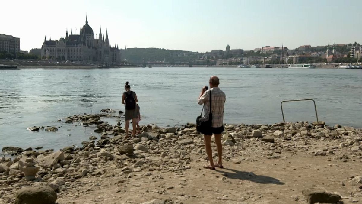 Hungary: Danube levels are low