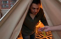 Glamping with a difference in Moscow