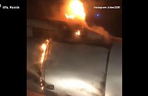 Amateur-Video: Plötzlich stand das Triebwerk in Flammen - 202 Passagiere an Bord