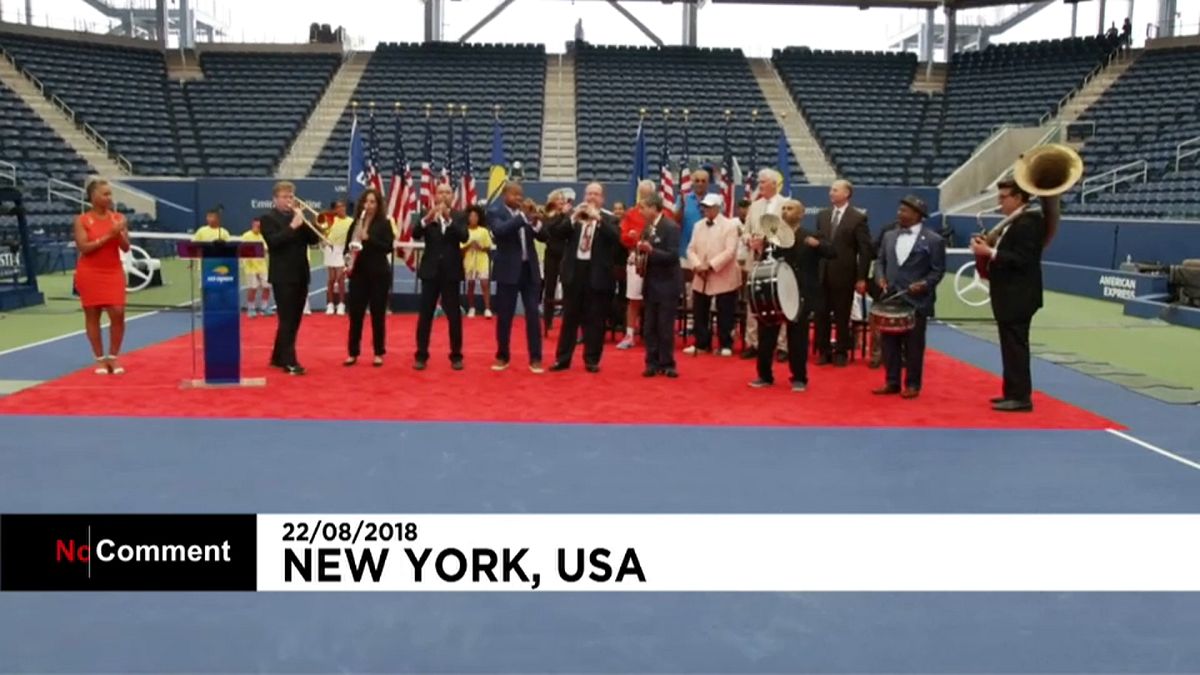 US Open: Inaugurato il nuovo *Louis Armstrong"