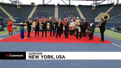 US Open: Inaugurato il nuovo *Louis Armstrong"