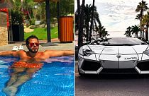 Le roban su flamante Lamborghini y lo recupera con la ayuda de Instagram