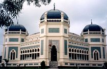 مسجد شهر مدان در شمال اندونزی