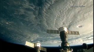 فيديو من محطّة الفضاء الدولية لإعصار لين المتوجه نحو هاواي