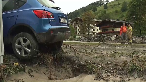 Land unter im Glemmtal Land unter im Glemmtal