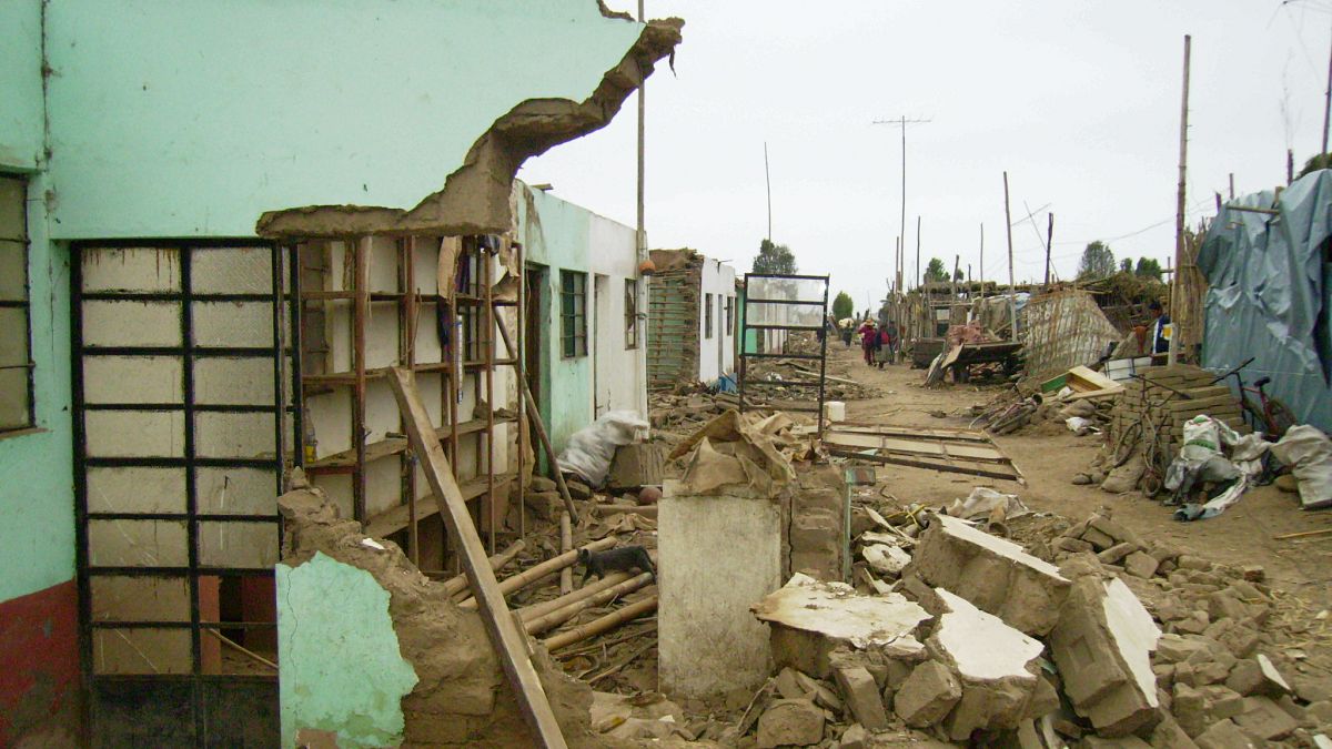 بعد زلزال مدمر ضرب بيرو عام 2007
