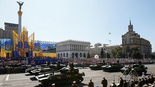 Ukraine feiert Unabhängigkeitstag mit großer Militärparade 