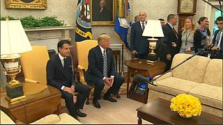الرئيس الأمريكي دونالد ترامب ورئيس وزراء إيطاليا جوسيبي كونتي