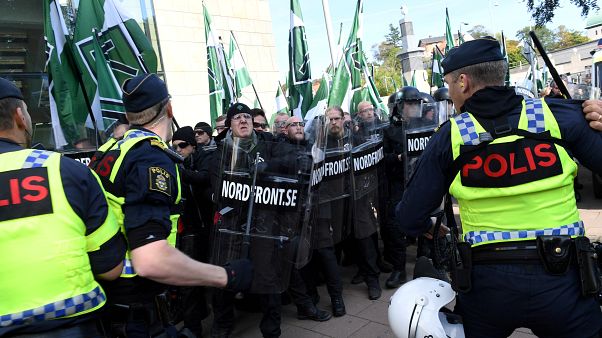 'Most radical organisation': Neo-Nazi group seeks to gain ground in Nordic countries 'Most radical organisation': Neo-Nazi group seeks to gain ground in Nordic countries