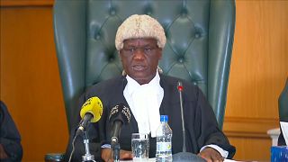 Presidente do Tribunal Constitucional, Luke Malaba, leu a decisão