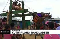 A diversão possível das crianças Rohingya em plena crise humanitária