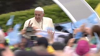 Papa Francesco al Santuario di Knock per l'Angelus