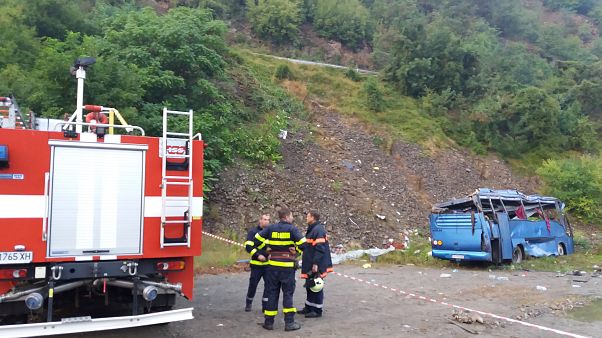 Εθνικό πένθος στη Βουλγαρία μετά από πολύνεκρο δυστύχημα λεωφορείου Εθνικό πένθος στη Βουλγαρία μετά από πολύνεκρο δυστύχημα λεωφορείου
