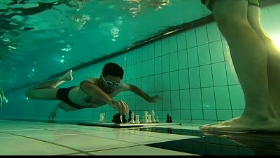 Чемпионат по подводным шахматам