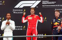 F1 : Vettel plus fort que le roi en Belgique