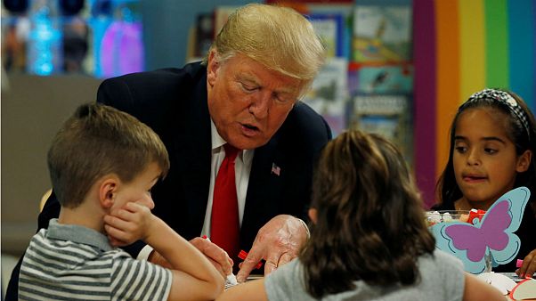 Donald Trump rosszul színezte ki az amerikai zászlót Donald Trump rosszul színezte ki az amerikai zászlót
