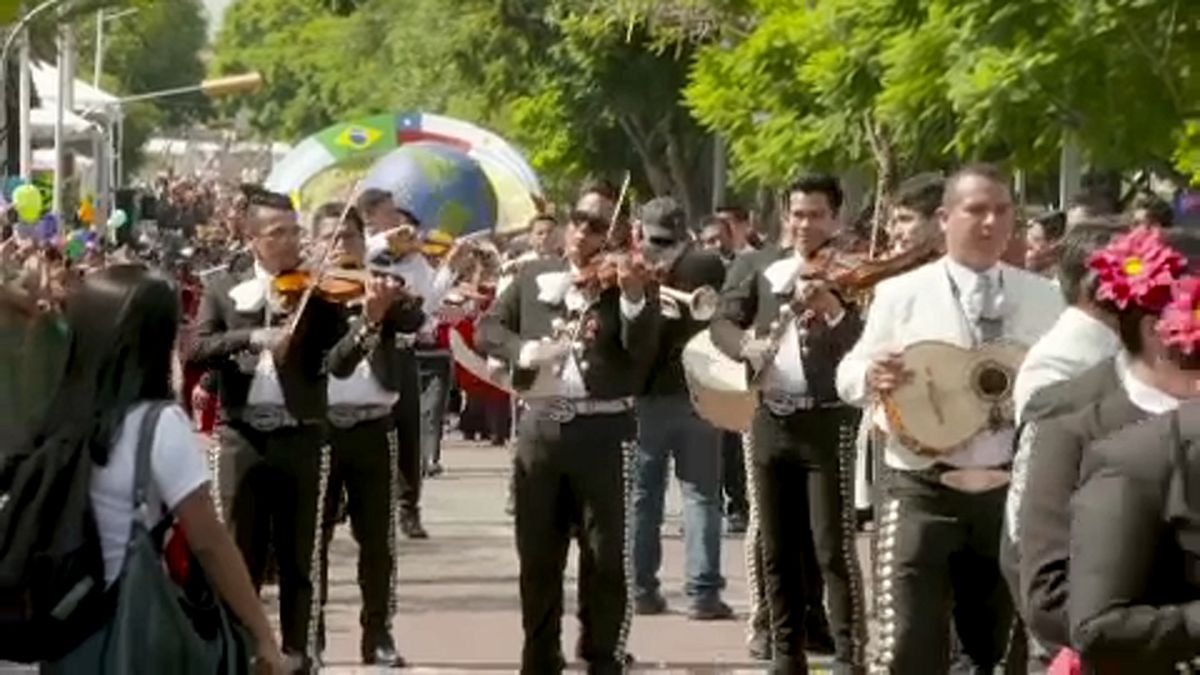 Mariachi-fesztivál Mexikóban