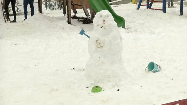 Queda de neve em agosto em Itália e na Áustria Queda de neve em agosto em Itália e na Áustria