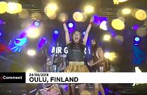La Finlande accueille le championnat du monde de Air guitar