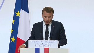 French president calls for unity above nationalism
