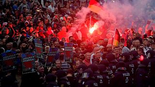 Extrema-direita volta a protestar contra os migrantes em Chemnitz