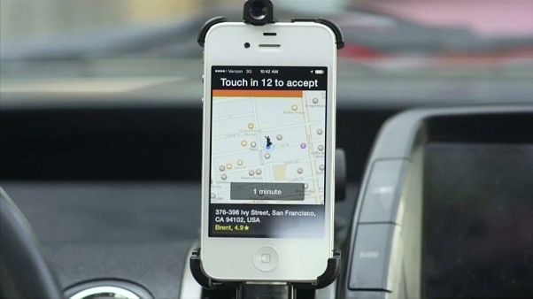 Téléphone d'un conducteur Uber Téléphone d'un conducteur Uber