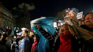 Arjantin yolsuzluk karşıtı gösteri