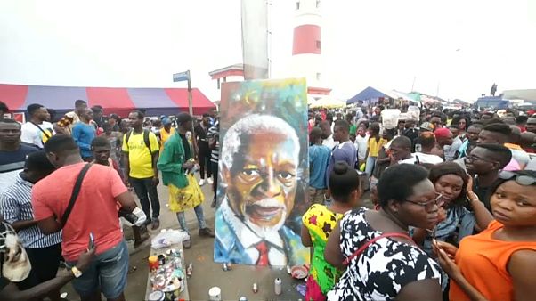 Ghana : un festival d'arts de rue métamorphose Accra Ghana : un festival d'arts de rue métamorphose Accra