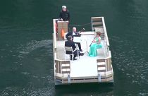 Concert de classique sur un bateau