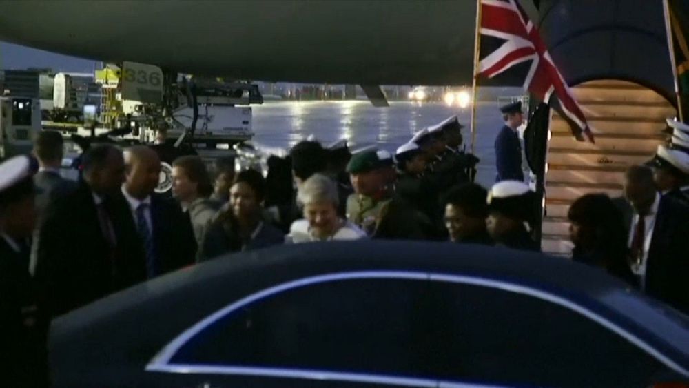 Theresa May begins African tour