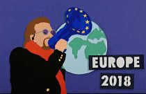 U2 vão promover a União Europeia nos concertos