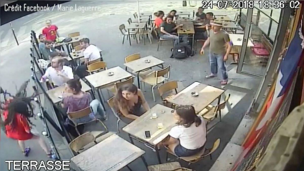 پاریس؛ بازداشت مردی که ویدئوی آزار خیابانی‌اش جنجالی شد