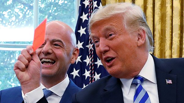 Infantino na Casa Branca Infantino na Casa Branca