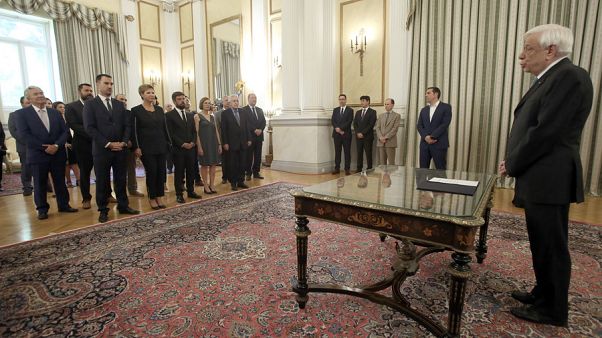 Ορκίστηκαν τα νέα μέλη της κυβέρνησης Ορκίστηκαν τα νέα μέλη της κυβέρνησης