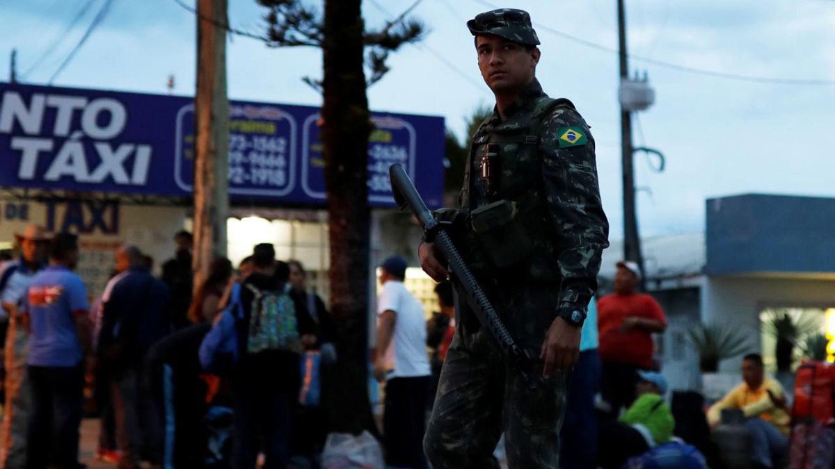 Brazil: Army patrols at Venezuelan border