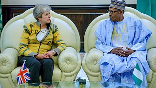 Theresa May in Nigeria 