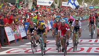 Nacer Bouhanni reverdece laureles en la Vuelta a España