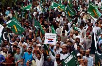 10.000 protestieren gegen Wilders' Mohammed-Karikaturen-Pläne