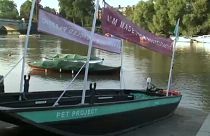 "Пластиковая рыбалка" на Темзе