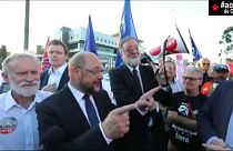 SPD-Schulz (62) bei Lula (72): heikles Treffen im Gefängnis