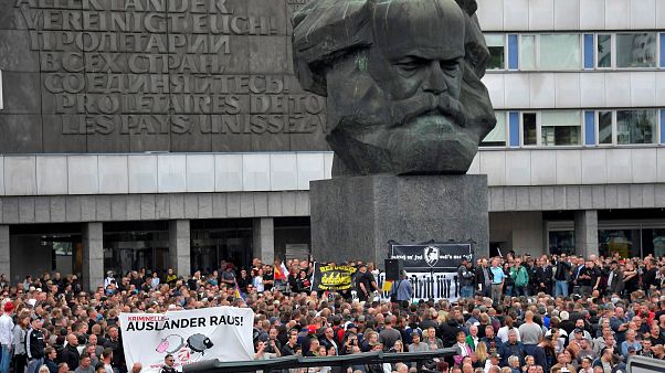 Napi öt szélsőjobb akció Szászországban Napi öt szélsőjobb akció Szászországban