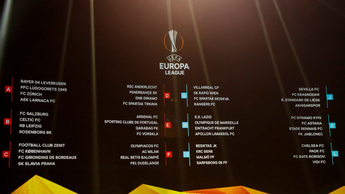 Liga Europa: Londres e leste europeu na rota do Sporting no grupo E