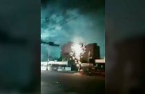 Explosão mergulha cidade venezuelana na escuridão