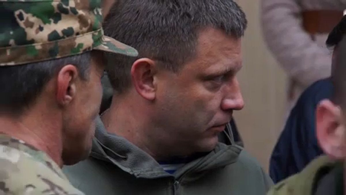 Ostukraine: Gegenseitige Schuldzuweisungen nach Anschlag auf Separatistenführer